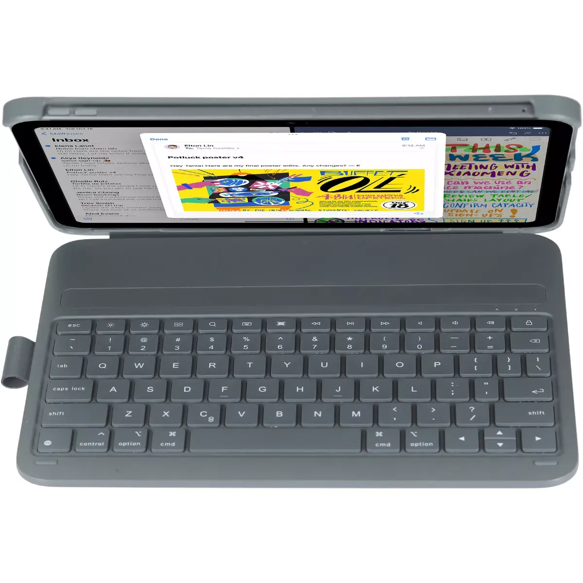 DEQSTER Slim PRO Tastatūra 10.9"/11" Photo 7