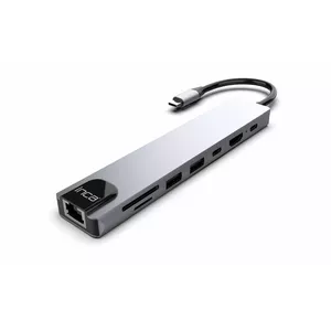 USB Type-C Хаб INCA ITPC-7T 1000 Mbit/s HDMI RJ-45 USB 2.0 USB 3.0