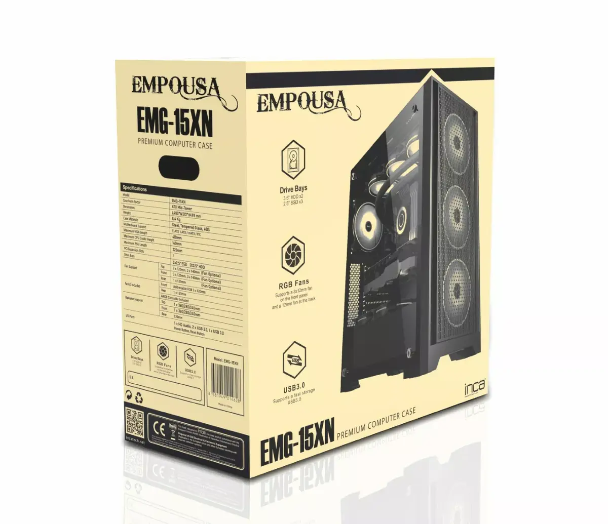Компьютерный корпус Inca EMG-15XN Photo 10