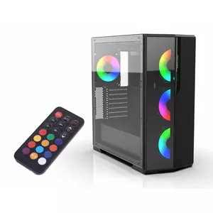 PC case Inca EMG-17XN Midi Tower Black