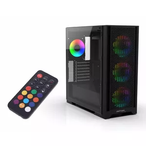PC case Inca EMG-17XB Midi Tower Black