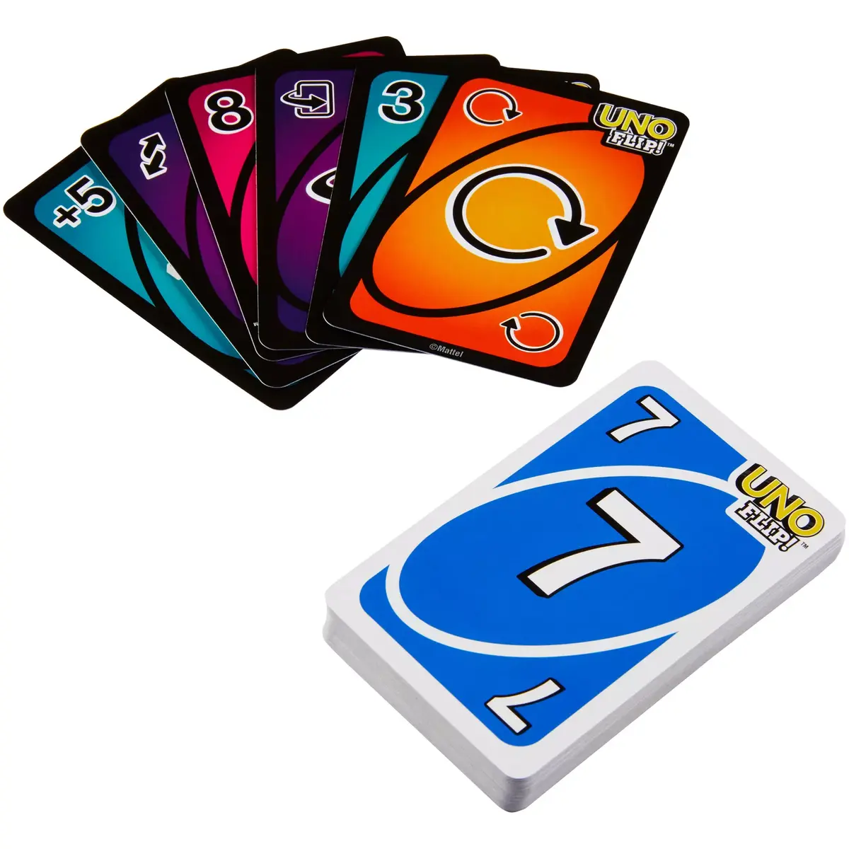 Карточная игра MATTEL UNO FLIP! Двусторонняя карточная игра Photo 2