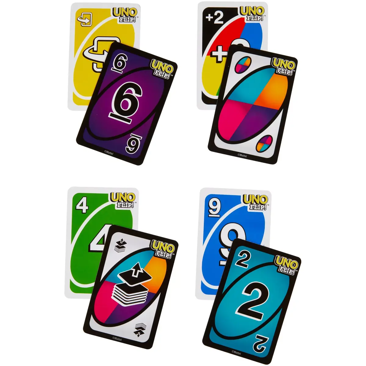 Карточная игра MATTEL UNO FLIP! Двусторонняя карточная игра Photo 3