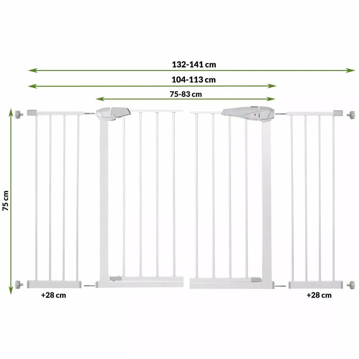 Drošības barjera Springos SG0001AA 76-141 cm Photo 9