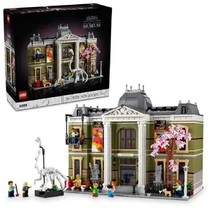 Конструктор LEGO Icons Natural History Museum 10326 — 4014 деталей, 7 минифигурок, 390×310×250 мм