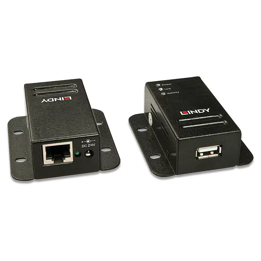USB 2.0 pagarinātājs Lindy 50m Photo 2
