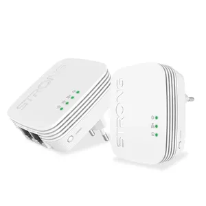 PowerLine tīkla adapteris Strong POWERLWF600DUOMINI 600 Mbit/s Ethernet LAN Wi-Fi Balts 2 gab.