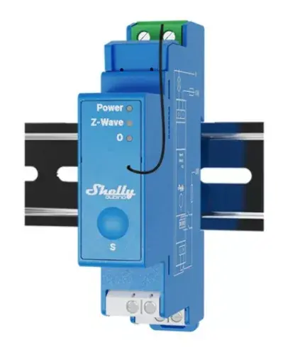 Cietvielas relejs Shelly Qubino Wave Pro 1 Photo 2