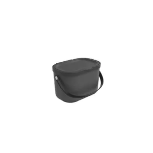 Storage container rotho 1054608853 oval 3.2 L, recycled plastic, anthracite