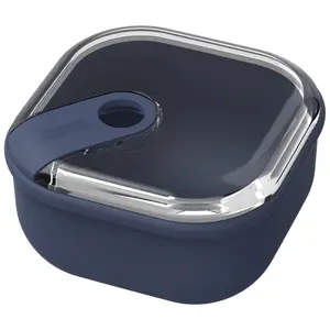 Storage container rotho Ela 0.425 L midnight blue — plastic food storage