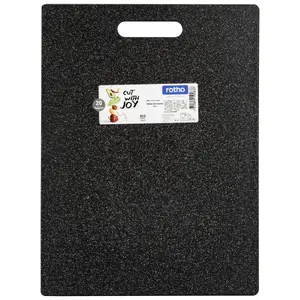 Cutting board rotho 1022508037 36x27x1 cm Anthracite