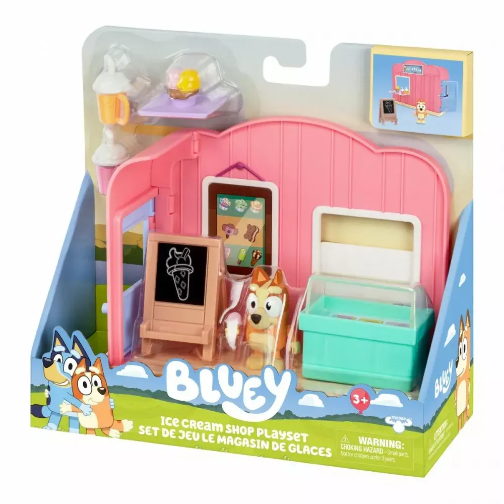 TMTOYS Mini Bluey Ice Cream Shop figūru komplekts BLU17553 Photo 3