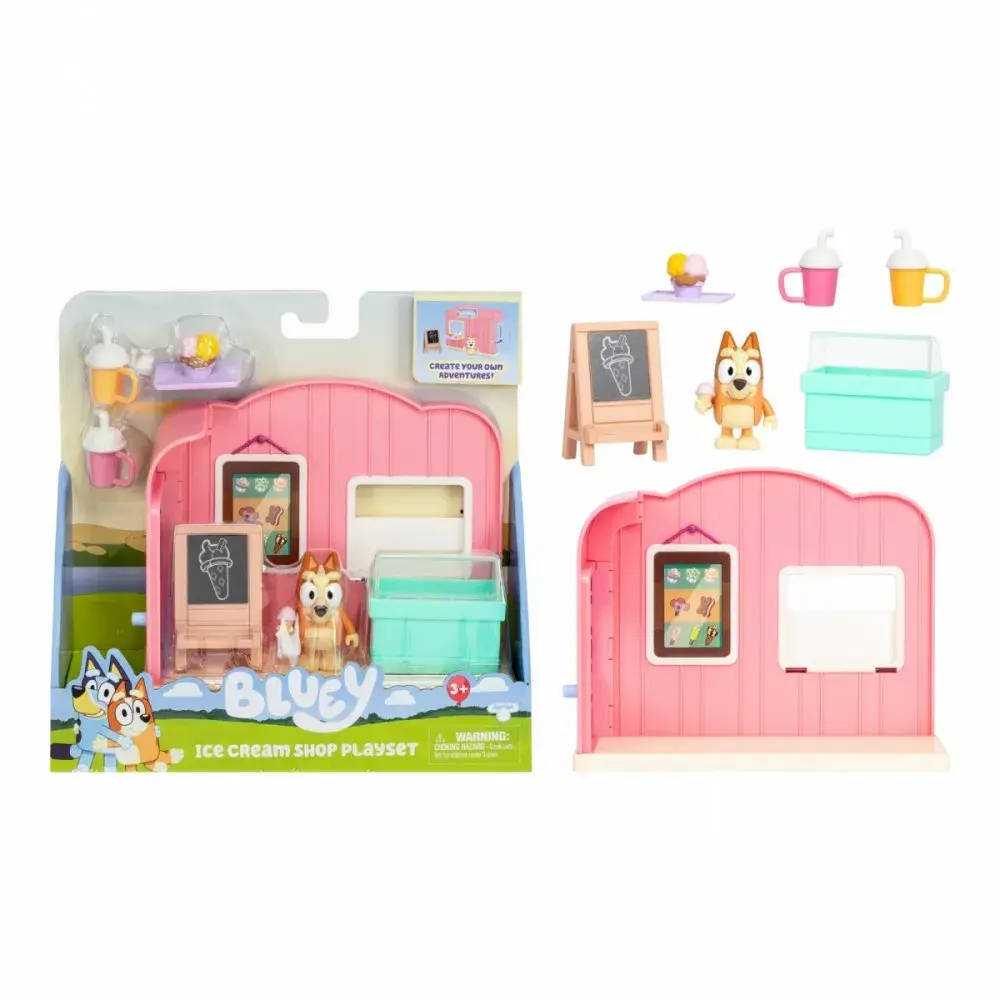 TMTOYS Mini Bluey Ice Cream Shop figūru komplekts BLU17553 Photo 5
