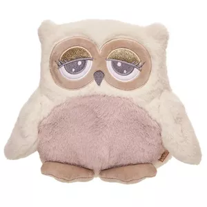 Mascot Owl Abby 23 cm cream-pink