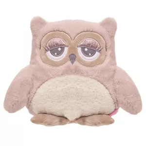 Mascot Owl Abby 23 cm pink-cream