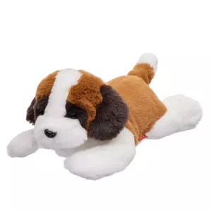 Mascot Saint Bernard dog lying 35 cm