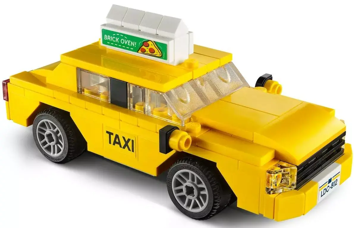 LEGO Creator 40468 Yellow Taxi 3-in-1 model Photo 6