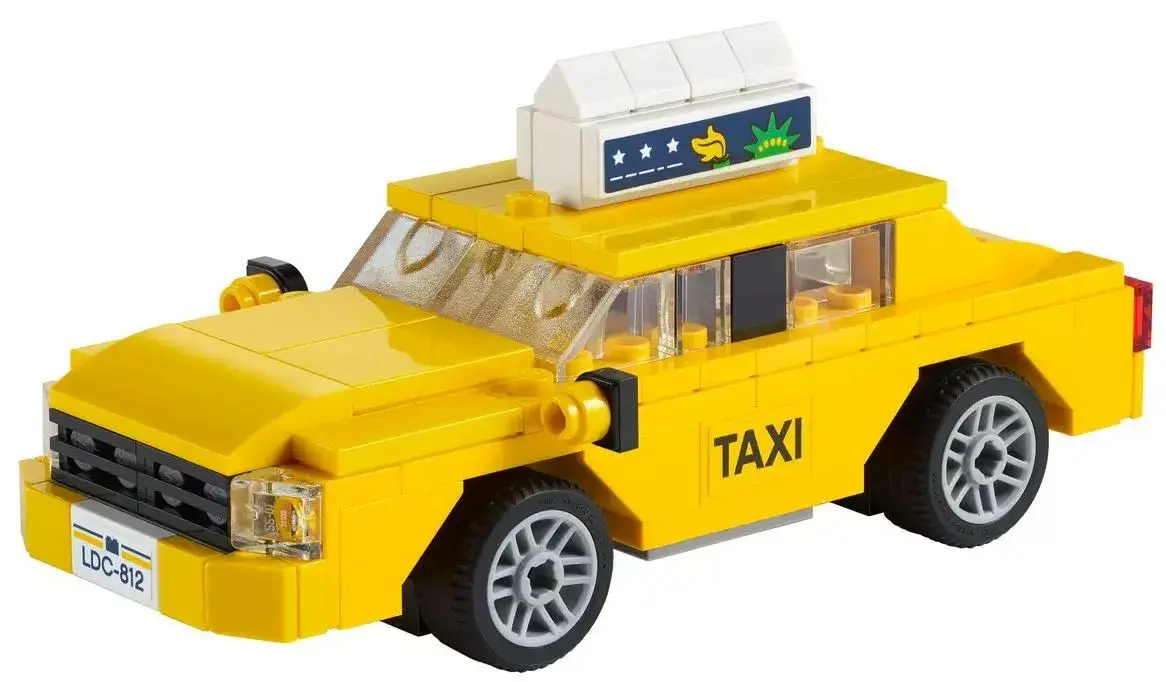 LEGO Creator 40468 Yellow Taxi 3-in-1 model Photo 7