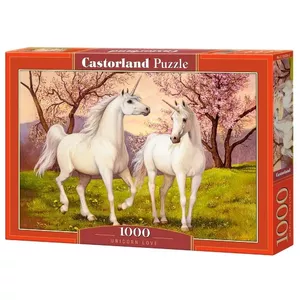 Puuzle Castor Unicorn Love — 1000 detaļas