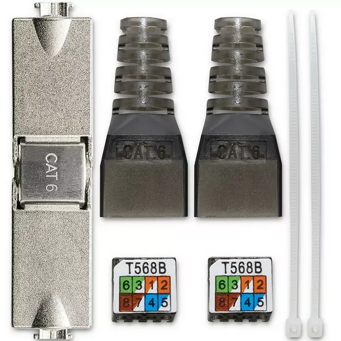 RJ45 bezinstrumentu spraudnis QOLTEC 54540 CAT6 STP Photo 3