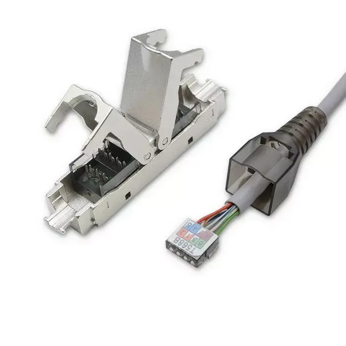 RJ45 bezinstrumentu spraudnis QOLTEC 54540 CAT6 STP Photo 4