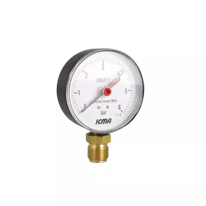 ICMA 91255AD06 manometrs 80mm 1/2 collas 6 bar