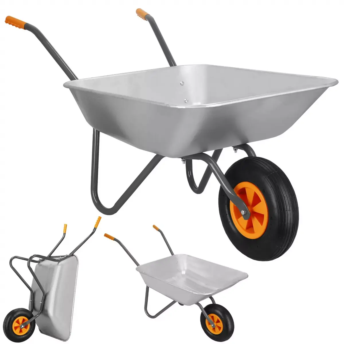 Garden wheelbarrow Springos GA0012 65 L Photo 8