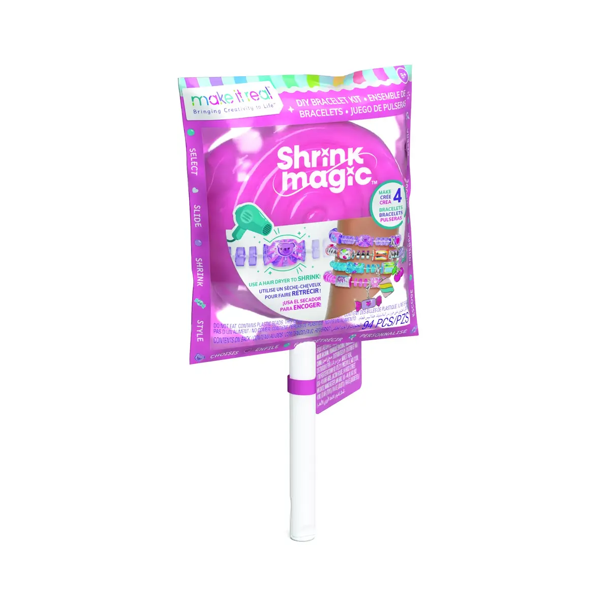 Набор для браслета make it real 1757M Shrink Magic Lollipop Photo 2
