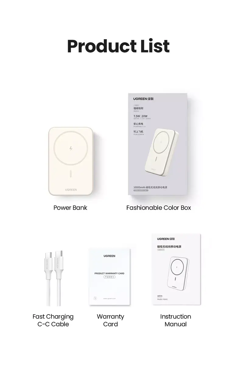 Power Bank Ugreen 25208 10000 mAh Photo 15