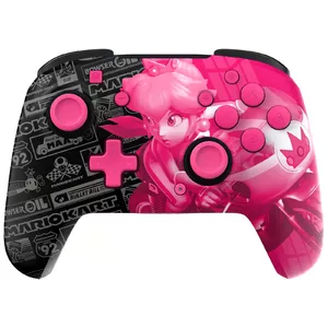 Gamepad PDP Rematch Glow Black/Pink for Nintendo Switch and Nintendo Switch OLED, Wireless, Built-in Battery 40 h, 9.14 m Range