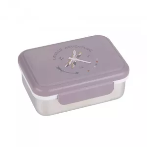 Lunch container Lässig 1210029332 Polypropylene Stainless steel Purple