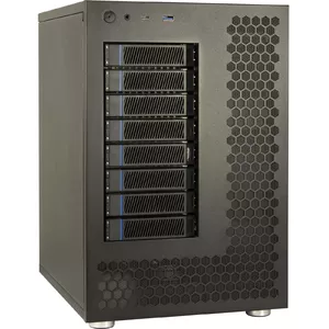 HDD enclosure Inter-Tech NAS-8 2.5/3.5" Black