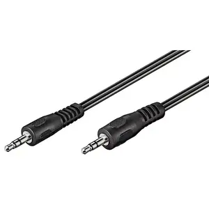 Audio Cable Goobay 50430 5m 3.5mm Black