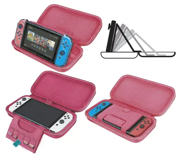 Чехол Bigben Interactive PPST100 для Nintendo, розовый Photo 2