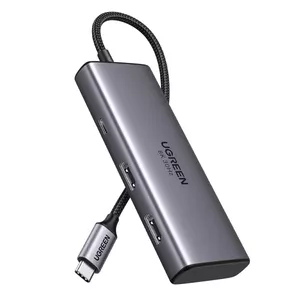 USB Hub UGREEN Revodok 206 Silver 5000 Mbit/s USB Type-C