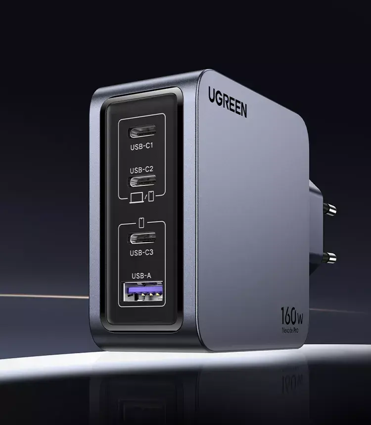 Lādētājs UGREEN Nexode Pro 160W GaN Photo 5