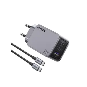 Зарядное устройство UGREEN 25871 Универсальное Серое AC Быстрая зарядка