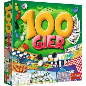 Набор настольных игр TREFL GXP-781440 — сборник 100 игр (классические и парные игры)