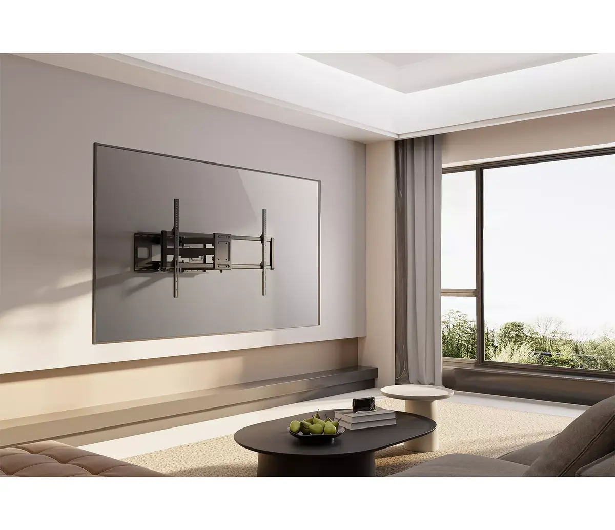 MANHATTAN full-motion TV mount 60–120" VESA 200x200–900x600 Photo 12