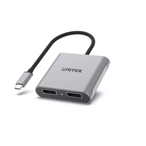 Video Cable Adapter UNITEK V1404A 0.15m USB Type-C 2 x DisplayPort