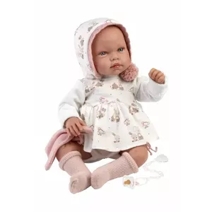 Lelle Tala 44 cm (raud, runā, ar mānekli, mīkstais ķermenis) Spānija LL84468