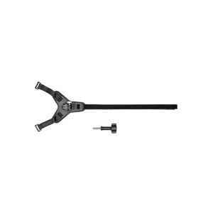 Helmet Chin Mount for DJI Osmo Action — camera mount for head, includes locking screw, size 431×98.2×50 mm