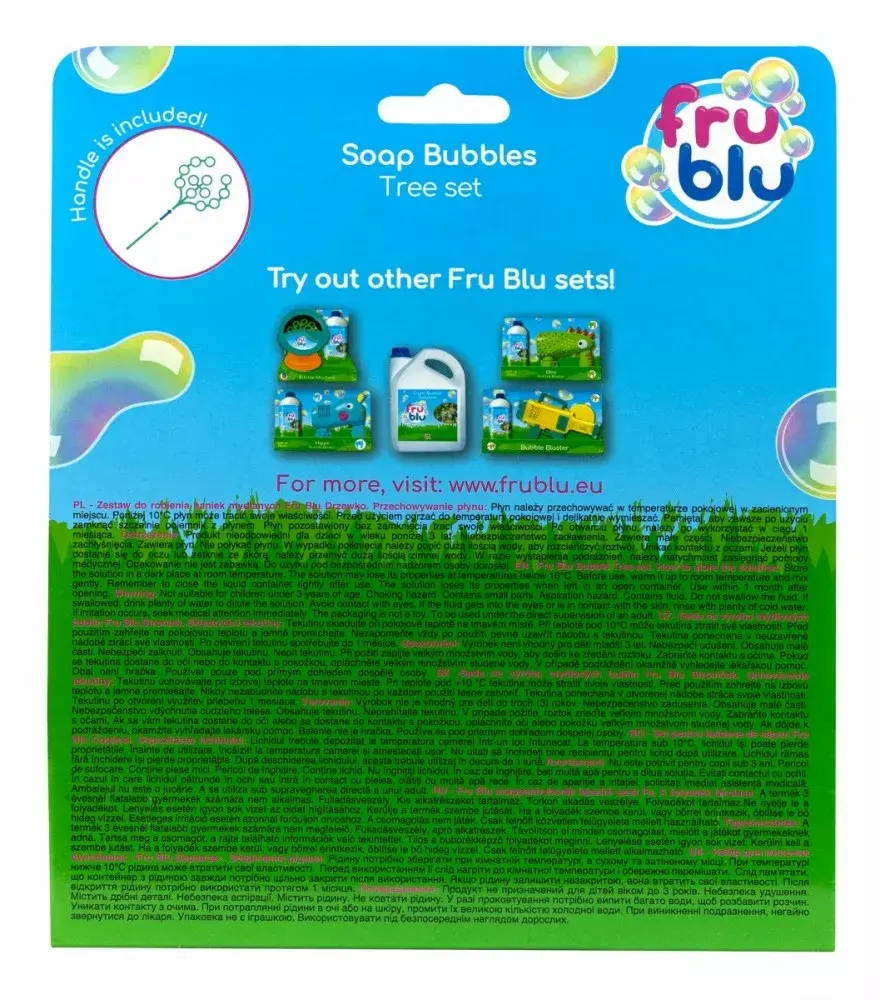 Burbuļu komplekts TMTOYS Fru Blu Tree 0,4 l Photo 3