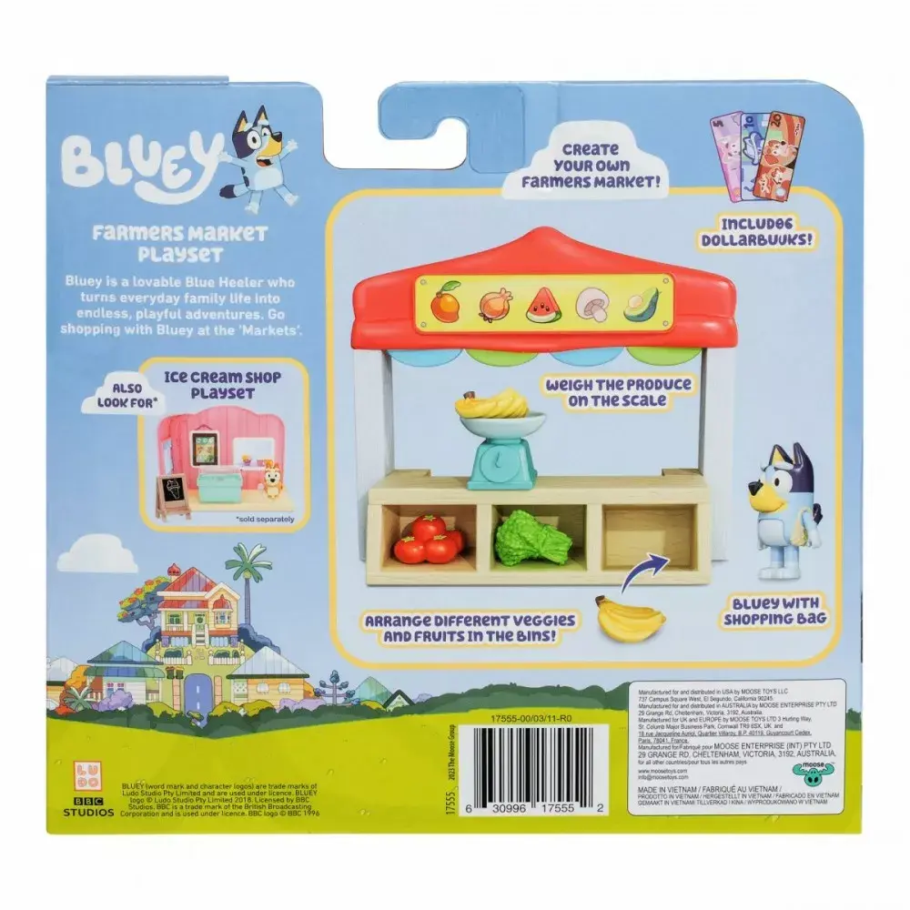 TMTOYS Mini Bluey Grocery store BLU17555 набор фигурок Photo 4