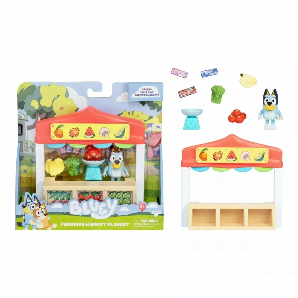 TMTOYS Mini Bluey Grocery store BLU17555 набор фигурок Photo 5