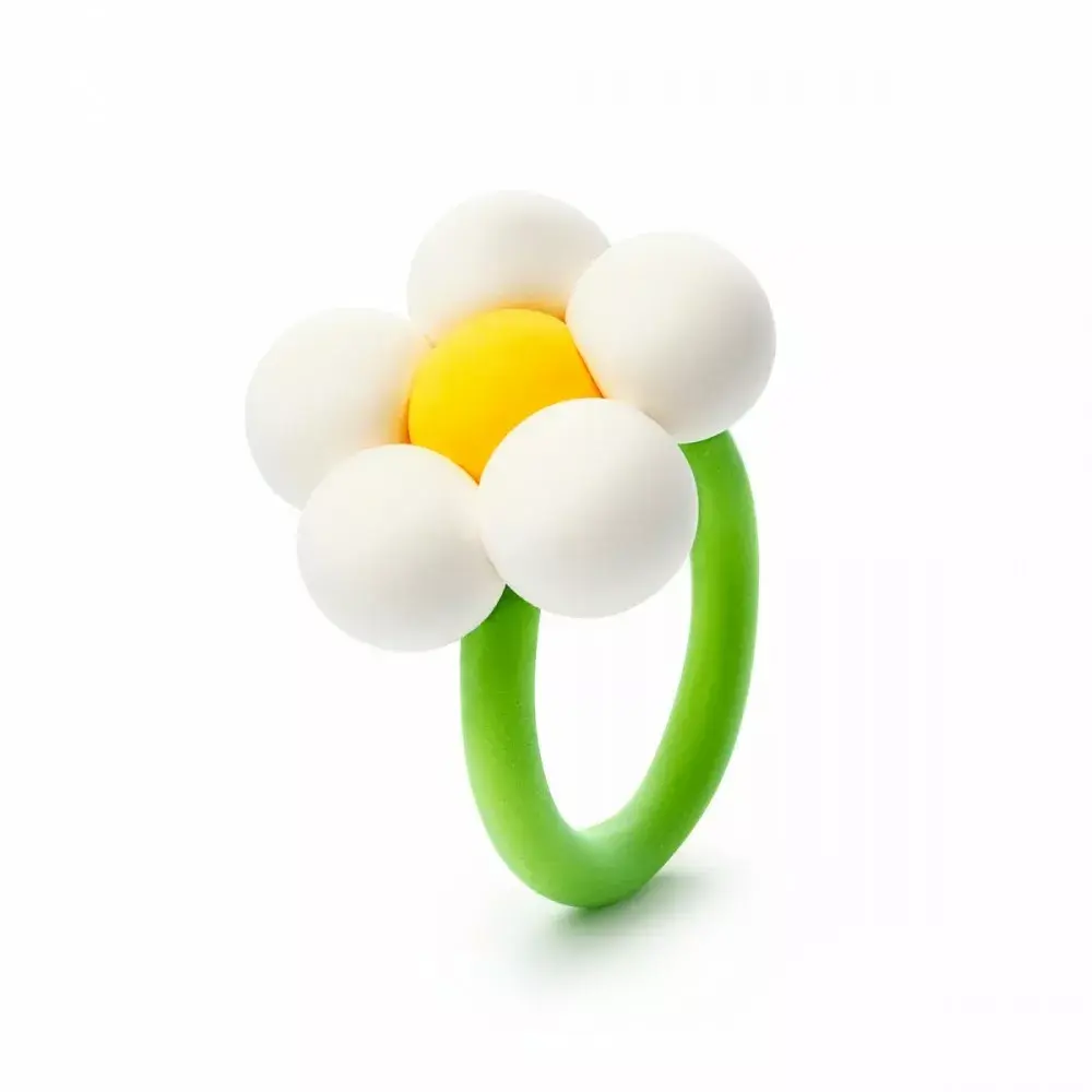 TMTOYS Hey Clay Bijou Flower Rings modeling set Photo 5