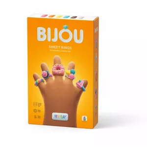 Modeling Clay Set TMTOYS Hey Clay Bijou Sweet Rings – Plasticine Craft Kit HCL31002CEE