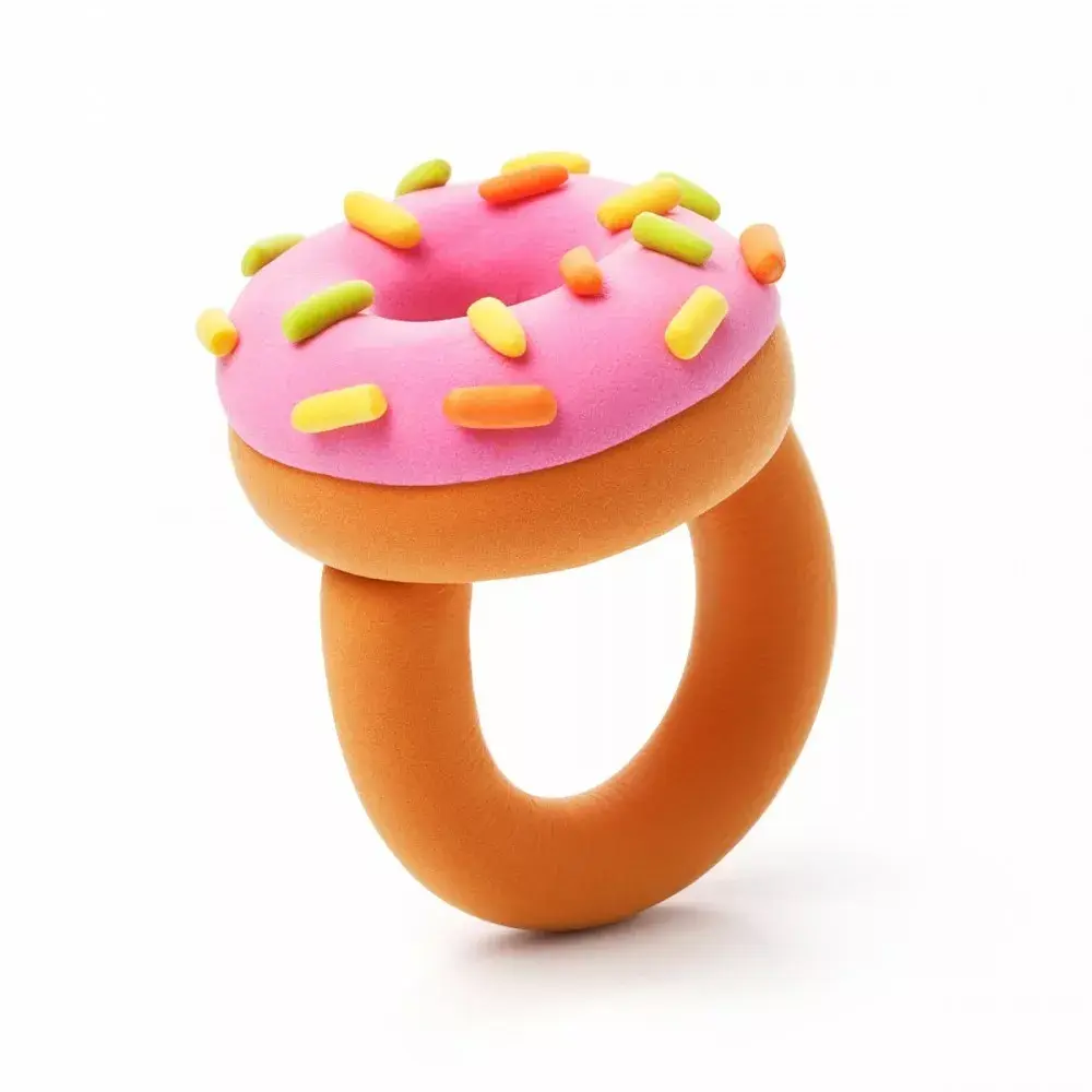 TMTOYS Hey Clay Bijou Sweet Rings plastilīna komplekts Photo 5