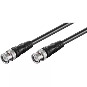 Коаксиальный кабель RG-58 Goobay 50088 10 м BNC черный