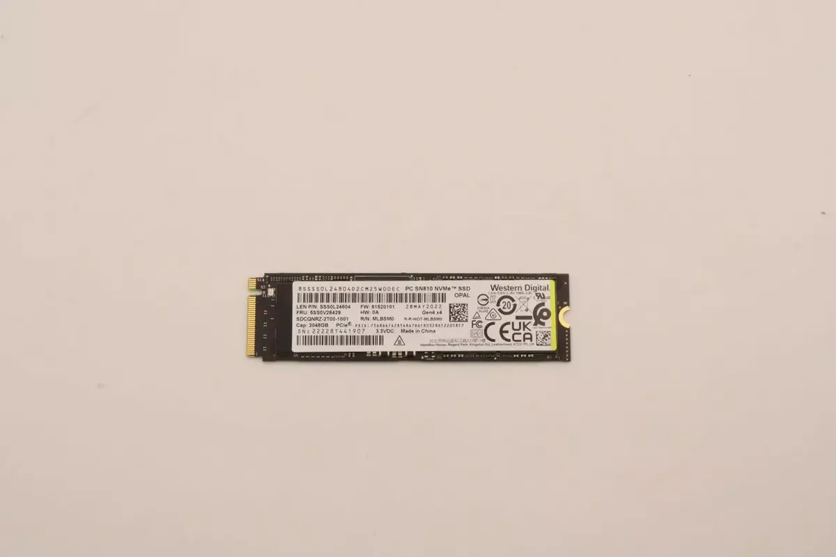 Lenovo Cietvielu diskdzinis 5SS0V26429 2TB M